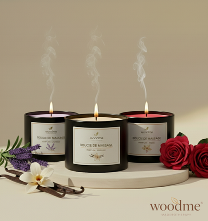 Vela de masaje perfumada - Woodme