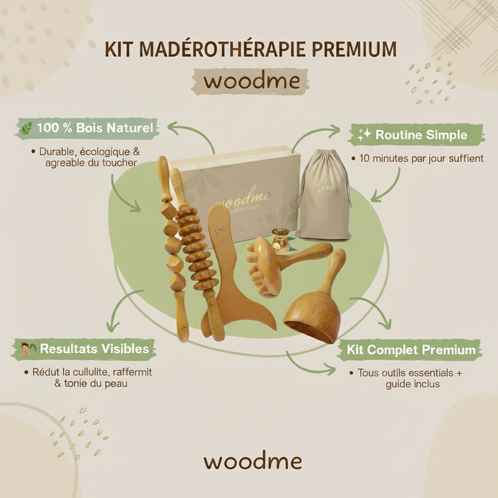 Woodme - Kit de maderoterapia
